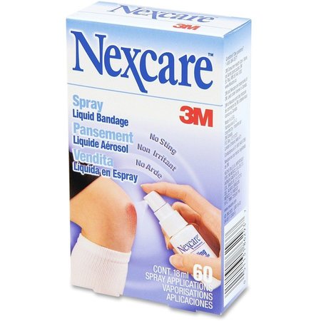 Nexcare Spray-On Liquid Bandage, No-Sting, .61oz Bottle MMM11803